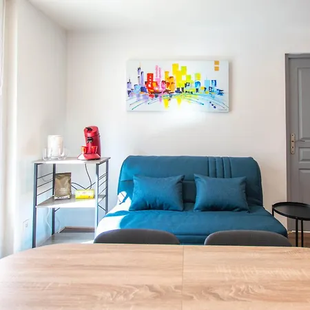 Апартаменты T3 Gare De Centre Шамбери